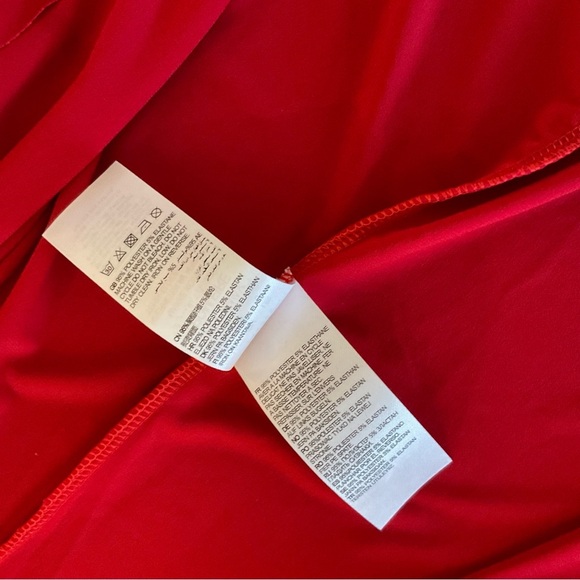 ASOS | Club L London | Slinky Wrap Dress | Mini | Red | NWT | 6 - Picture 10 of 12